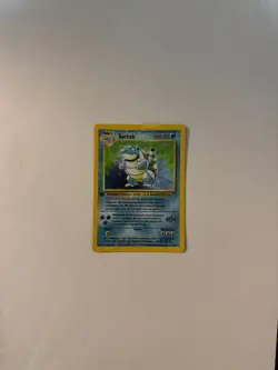 Blastoise Turtok German 1st Edition Base Set Holo 1999 LP 2/102 Turtok - Image 1