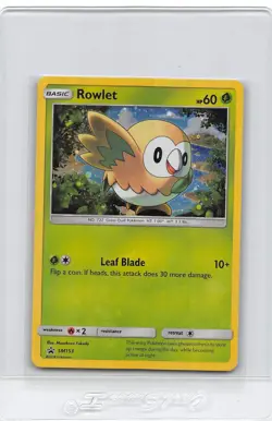 Rowlet SM153 - Holographic - Black Star Promo - 2018 Pokemon TCG - LP - Image 1