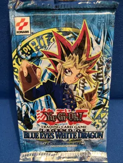 Yu-Gi-Oh Legend of Blue Eyes White Dragon Sealed Booster UPC 53334 26439 53334264396 - Image 1