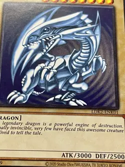 3x Blue-Eyes White Dragon | SDK Art | LDK2-ENK01 | NM | Common | Yu-Gi-Oh! - Image 2