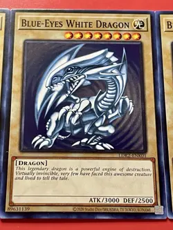 3x Blue-Eyes White Dragon | SDK Art | LDK2-ENK01 | NM | Common | Yu-Gi-Oh! - Image 5
