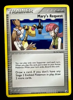 Mary's Request 86/115 LP EX Unseen Forces Regular Uncommon Pokemon TCG Card - Image 1