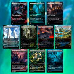 Shock Lands Bundle ALL 10 - Custom Art Magic: The Gathering Playtest Cards - Image 3