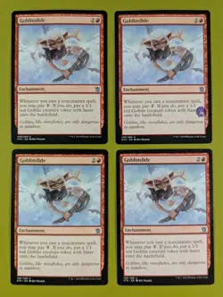Goblinslide x4 Khans of Tarkir 4x Playset Magic the Gathering MTG - Image 1