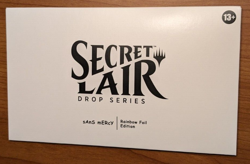 sAnS mERcY FOIL sealed mtg magic the gathering secret lair IN HAND - Image 1
