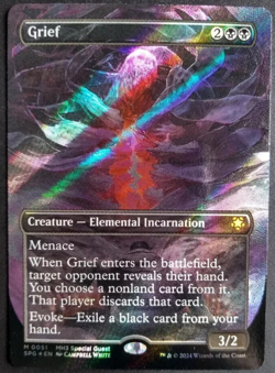 Grief (Borderless) (Textured Foil) - Special Guests (SPG) - Image 1
