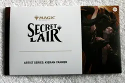 MTG Secret Lair | Artist Series: Kieran Yanner | Sealed In Hand ??Demonic Tutor - Image 1