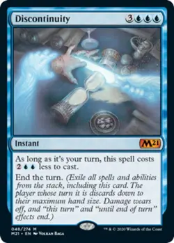 Discontinuity - Core Set 2021 #048/274 MTG Magic The Gathering - Image 1