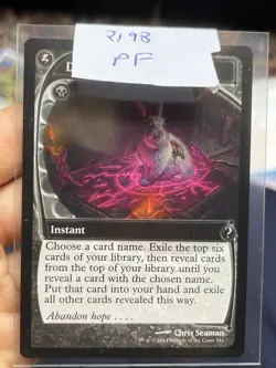 Demonic Consultation (Future Sight) Mystery Booster 2 • Pack Fresh • Mtg (2198) - Image 3