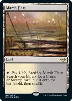 Marsh Flats NM, English MTG Modern Horizons 2 - Image 1