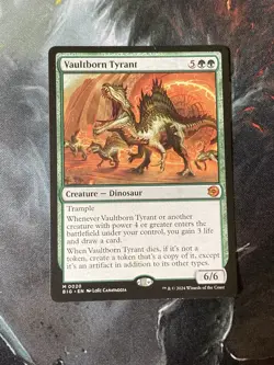 Vaultborn Tyrant Outlaws of Thunder Junction: the Big Score Regular - Image 1