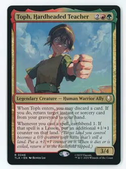Toph, Hardheaded Teacher #0246 MTG Avatar: The Last Airbender Magic - Image 1