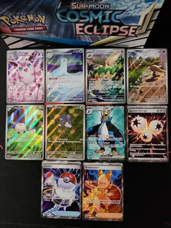 Phantasmal Flames Lot of 10 Cards - Illustration Rares, FA Ex, Item, Supporter - Image 1