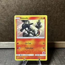 Salandit #31 25/156 Ultra Prism Charizard Stamped Pokemon TCG Card - Image 1