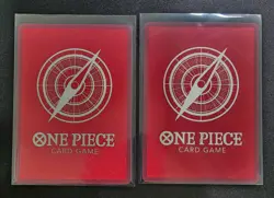 ???? 2023 ONE PIECE MONKEY D LUFFY 2 CARD LOT OP05-060 ???? - Image 2