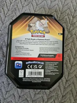 Pokemon TCG Slaking Tin Collector Tin w 3 Foil Cards & Live Code Card - Image 2