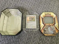 Pokemon TCG Slaking Tin Collector Tin w 3 Foil Cards & Live Code Card - Image 3