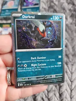 Pokemon TCG Triple Whammy Darkrai Tin Collector Tin w 3 Foil Cards & Live Code - Image 4