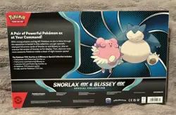 Pokemon Trading Card Game TCG Snorlax ex Blissey ex Special Collection Box New - Image 2