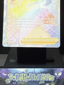 Pokemon Card Marnie 208/202 Sword & Shield Base Full Art Secret Rare Near Mint - Image 3