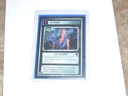 Star Trek Alas Poor Queen Foil Ccg Card - Image 1