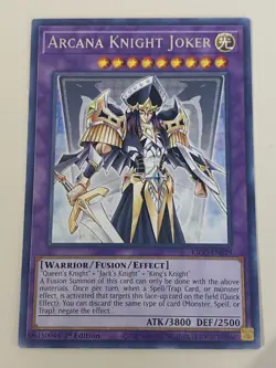 Arcana Knight Joker Extra Triump King's Queen's Jack's Fusion Set NM Free Card A - Image 2