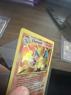 Pokemon TCG Charizard Base Set Holo Rare Card 4/102 - Image 4
