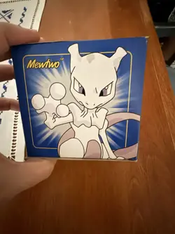 Pokemon Mewtwo 23K Gold-Plated Trading Card 1999 Vintage Poke Ball BurgerKing - Image 3