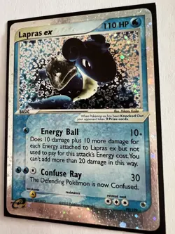 Lapras 99/109 Rare Unlimited Holo EX Pokemon Card TCG - Image 3