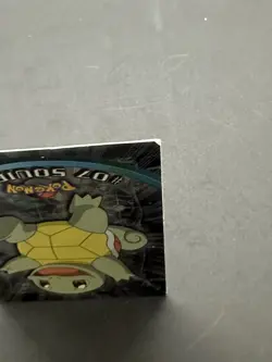 SQUIRTLE #07 - 2000 Topps Chrome Pokemon CARD - Chrome - NEAR MINT - Image 2