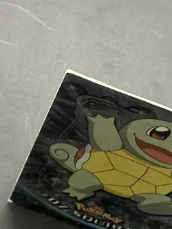 SQUIRTLE #07 - 2000 Topps Chrome Pokemon CARD - Chrome - NEAR MINT - Image 3