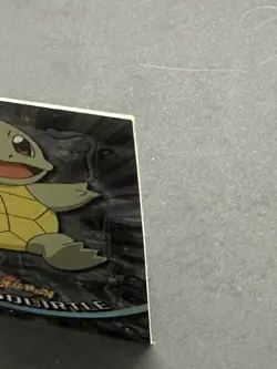 SQUIRTLE #07 - 2000 Topps Chrome Pokemon CARD - Chrome - NEAR MINT - Image 4