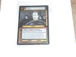 Star Trek Lore The one 4R161 Foil Ccg Card - Image 1