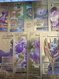 Pokemon Gold Foil ??Fan Art ??Cards Lot Of 20 Total NM - Image 2