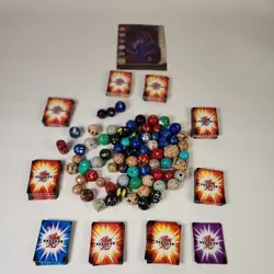 Huge Bakugan Lot of 72 Figures 140 Metal, 40 blue, 11 purple Cards - Image 1