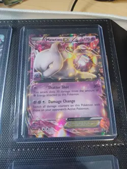Mewtwo EX - XY107 - Pokemon XY Promo Ultra Rare Card NM - Image 1