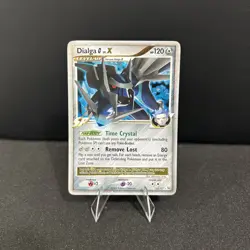 Pokemon Dialga Holo Rare TCG Card LV.X Platinum 122/127 - Image 1