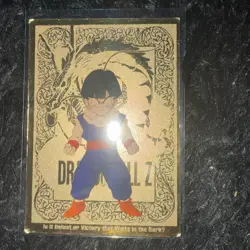 1998 FUNimation Dragon Ball Z # G-8, Goku Gold Foil Chase Trading Card JPP/AMADA - Image 1