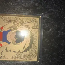 1998 FUNimation Dragon Ball Z # G-8, Goku Gold Foil Chase Trading Card JPP/AMADA - Image 3