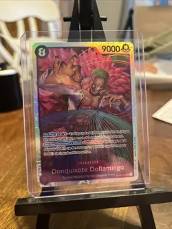 Donquixote Doflamingo OP10-071 English SR Royal Blood One Piece Card Game - Image 1