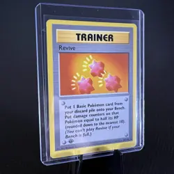 1st Edition Revive Trainer 89/102 Base Set Card LP - Image 3
