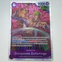 Donquixote Doflamingo SR OP10-071 One Piece Card English 🟣🟢 - Image 1