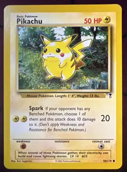 Pikachu 86/110 - Legendary Collection - Pokemon Card - Image 1