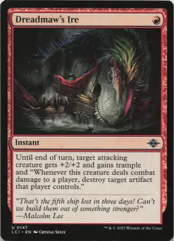 Dreadmaw's Ire U The Lost Caverns of Ixalan 147 LP-NM - Image 1