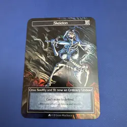 Skeleton Promo Alpha Investments Mint Sorcery Contested Realm Gothic Exclusive - Image 1