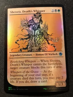 Shessra, Death's Whisper - Foil - Showcase - AFR - MTG - EN - NM - 345 - Image 1