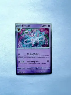 Pokemon Sylveon 172 Cosmos Holo Black Star Promo SVP NEAR MINT - Image 1