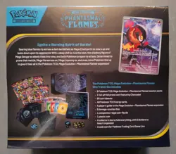 Pokemon TCG Mega Evolution Phantasmal Flames Elite Trainer Box Factory Sealed - Image 2