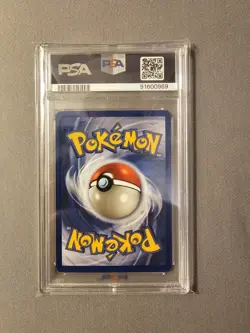 1st Edition 1999 Pokemon Fossil Magmar PSA grade 8 - Image 2