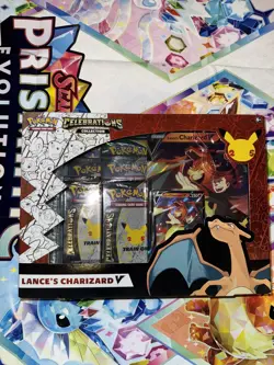 Pokemon Celebrations Lance's Charizard V Box - SEALED 820650101625 - Image 1